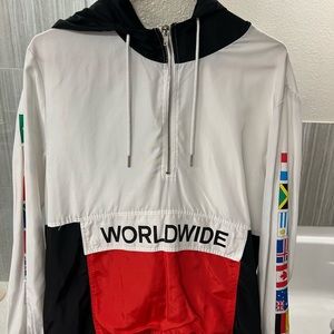 “Worldwide” Windbreaker Jacket